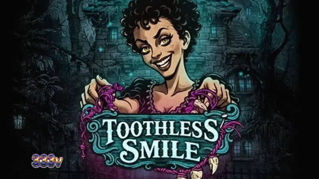 Tampilan visual slot Toothless Smile dengan tema horor dokter gigi