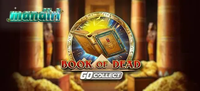 Rich Wilde menjelajahi kuil kuno dalam slot Book of Dead GO Collect